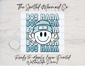 Boy Mama Waterslide Decal